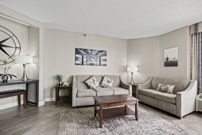 Oceanfront 1 Bedroom Suite w/Sleeper Sofa
