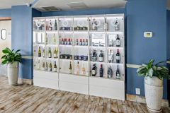 Azure Wine Display